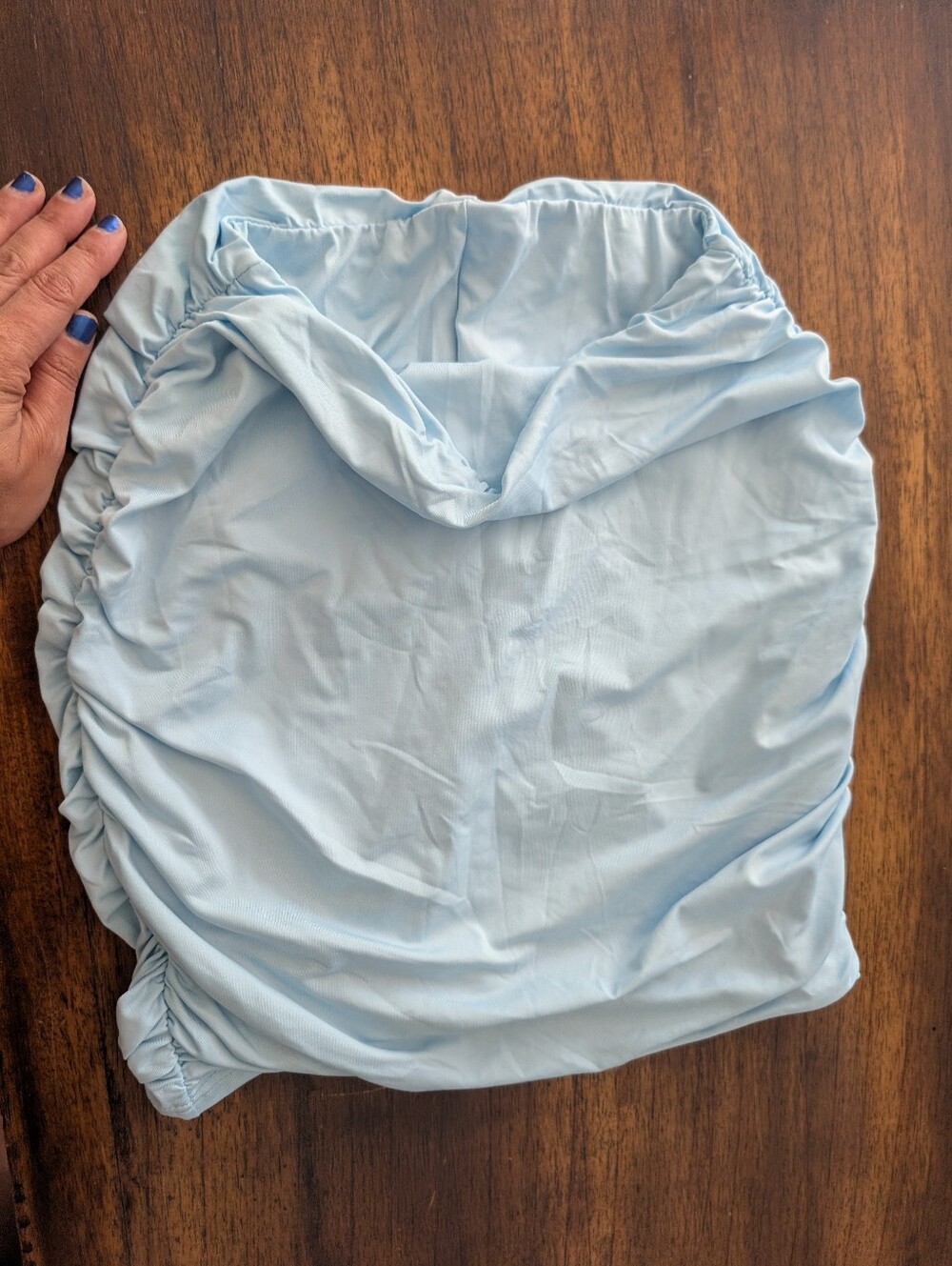 Light Blue Fitted Shirt Size medium